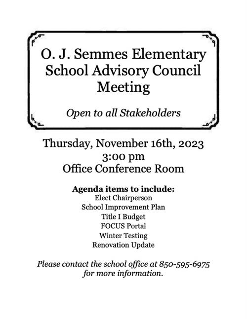 SAC Meeting